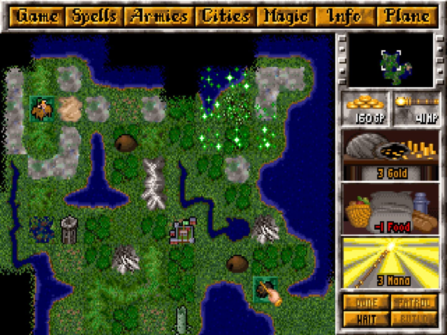 Screenshot for Master of Magic