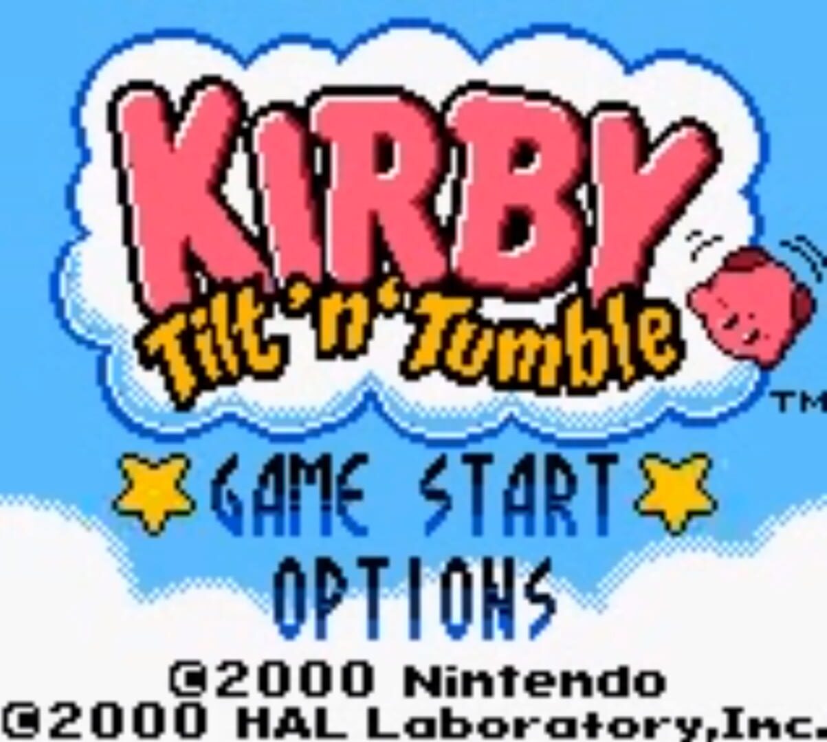 Screenshot for Kirby Tilt 'n' Tumble
