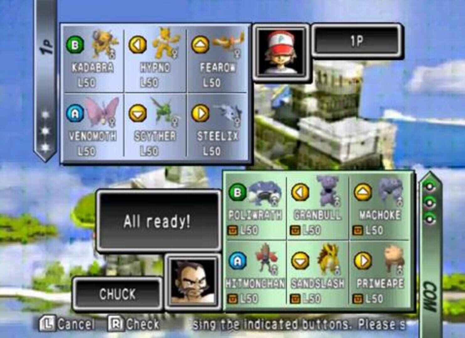 Screenshot for Pokémon Stadium 2