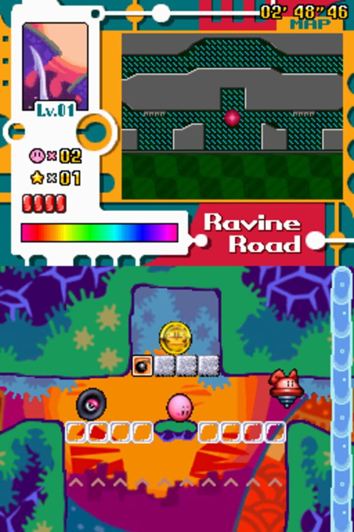 Screenshot for Kirby: Canvas Curse