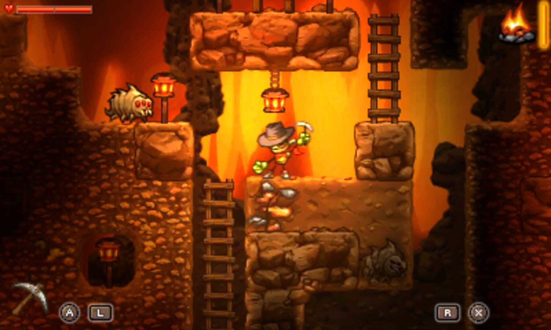 Screenshot for SteamWorld Dig