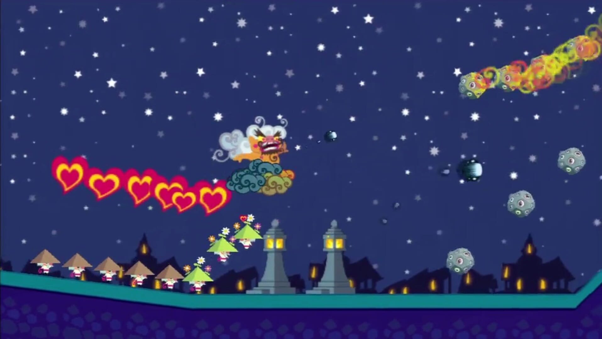 Screenshot for Floating Cloud God Saves the Pilgrims