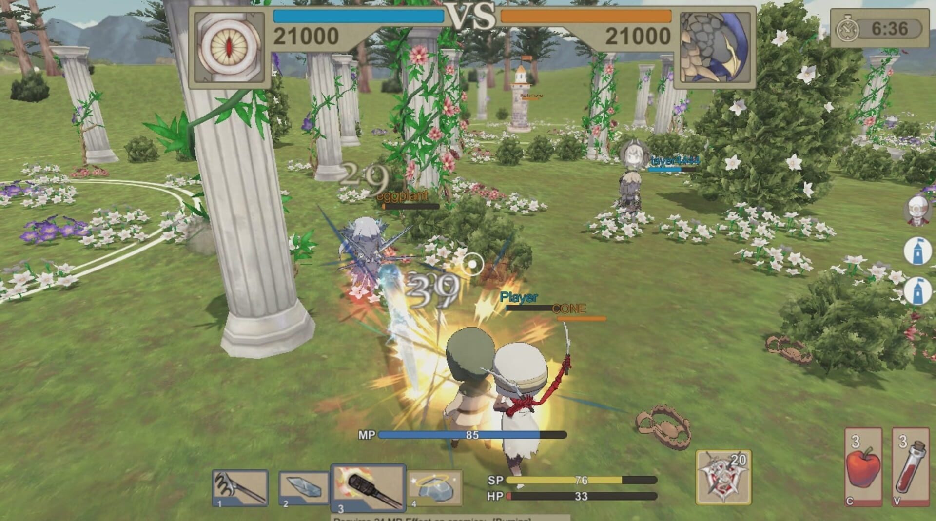 Screenshot for Fantasy Versus