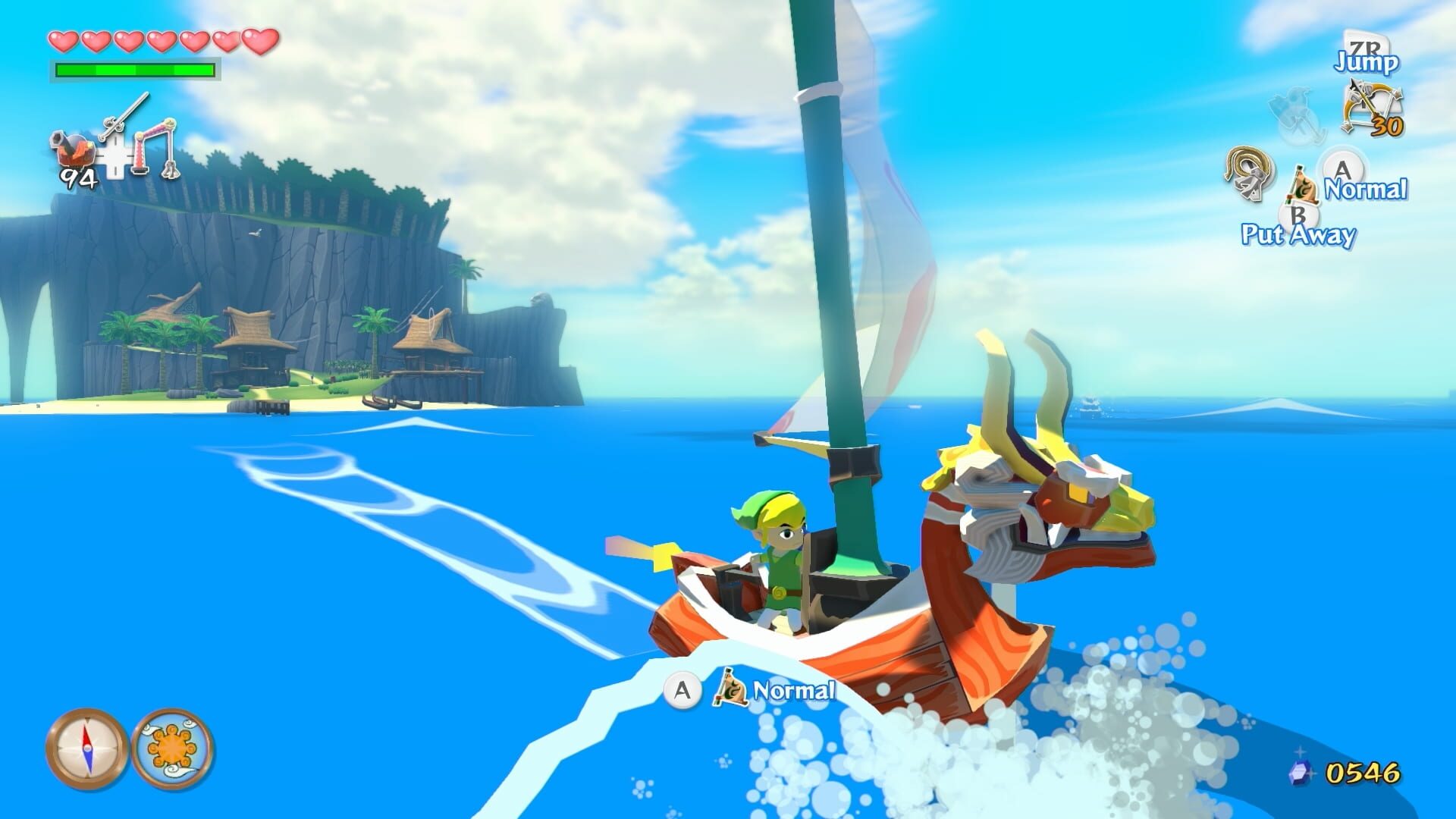 Screenshot for The Legend of Zelda: The Wind Waker HD