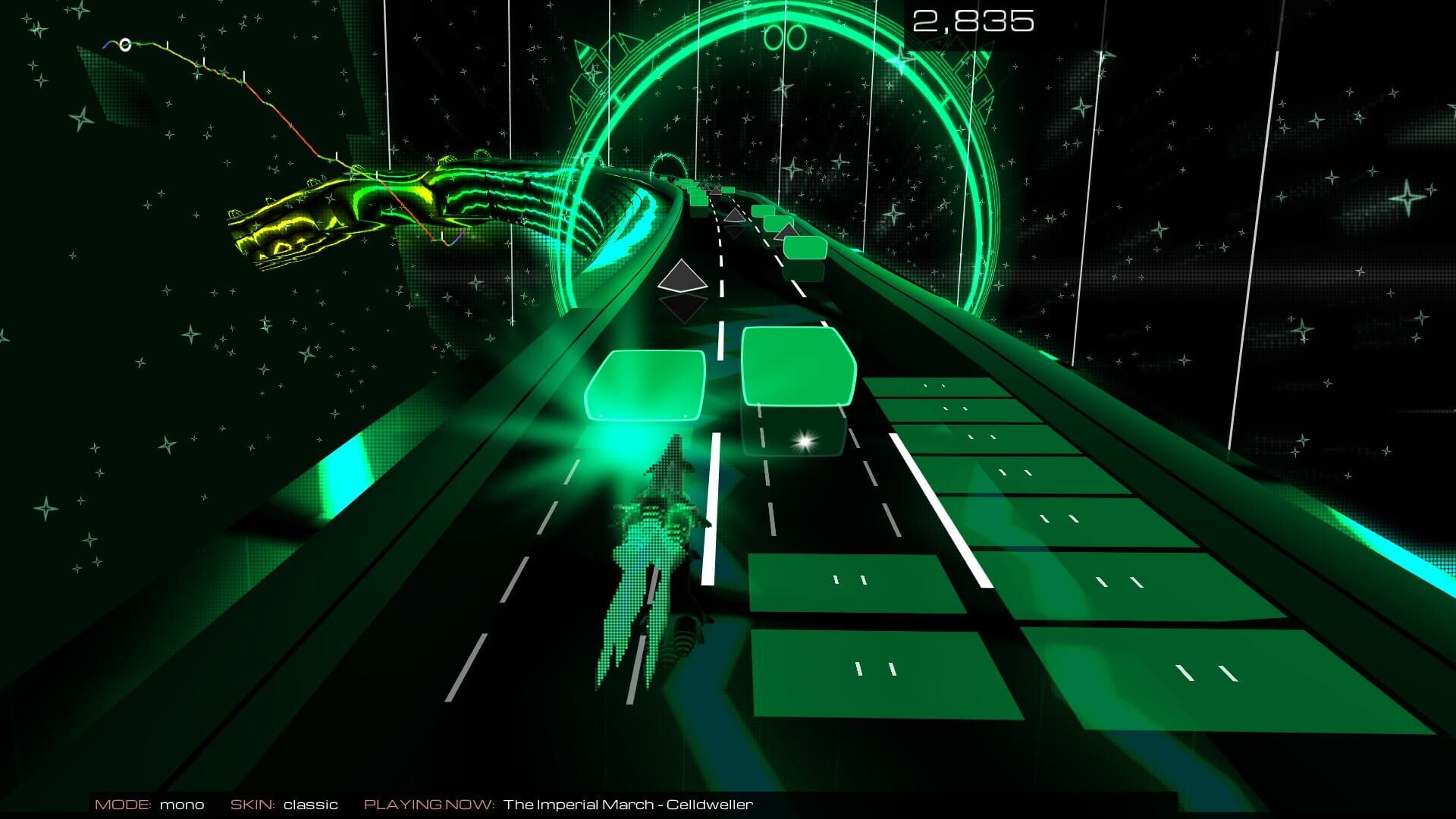Screenshot for Audiosurf 2