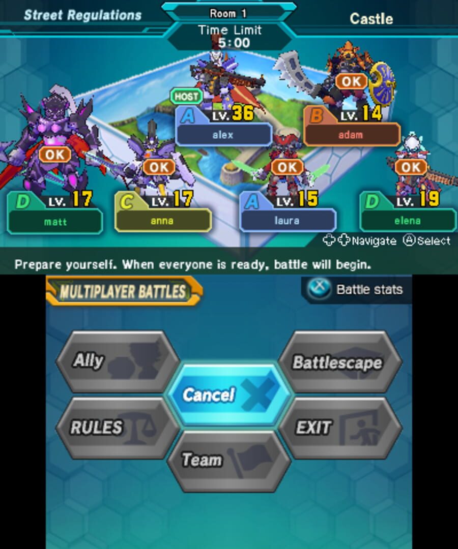Screenshot for LBX: Little Battlers eXperience