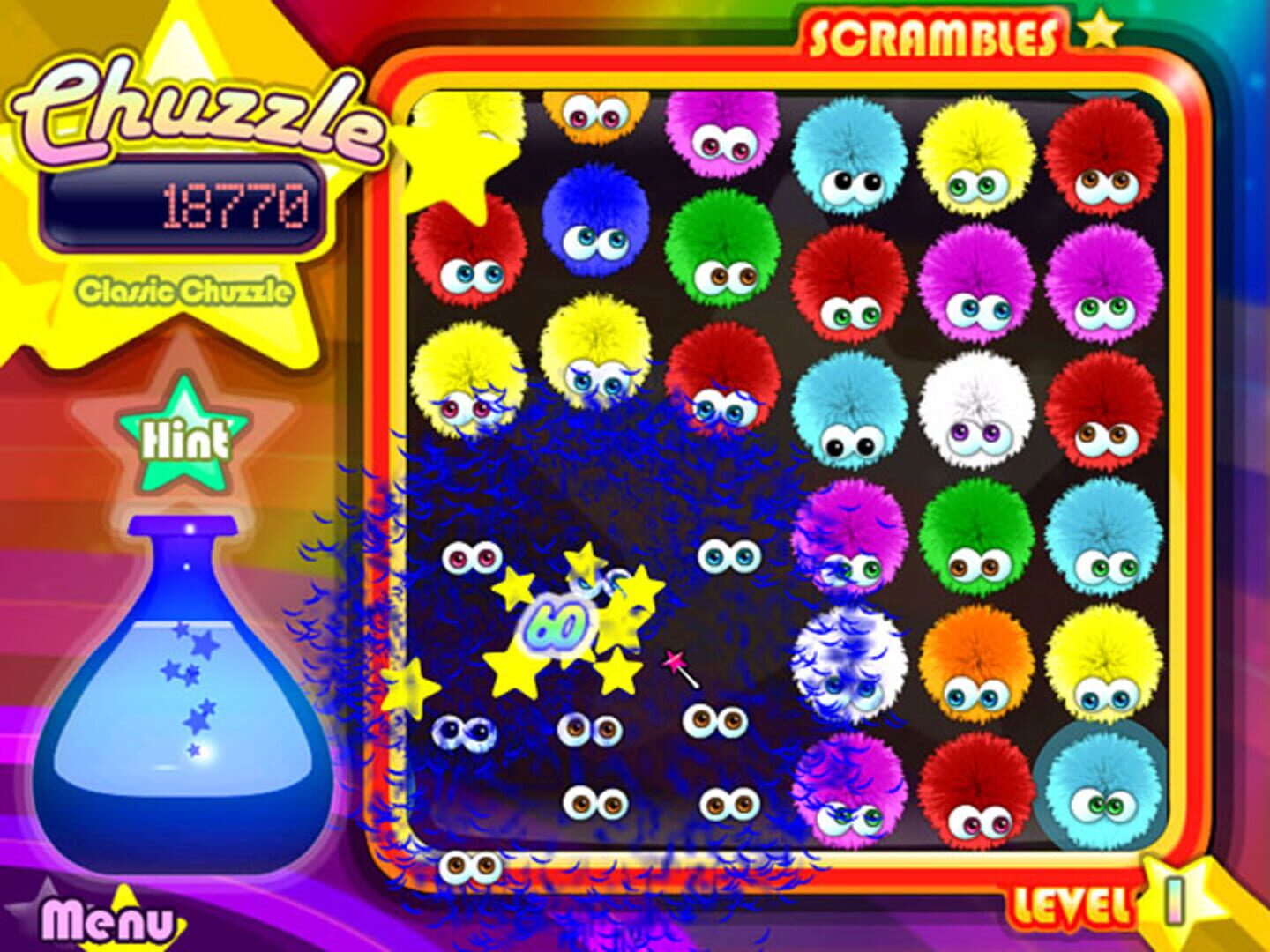 Screenshot for Chuzzle Deluxe