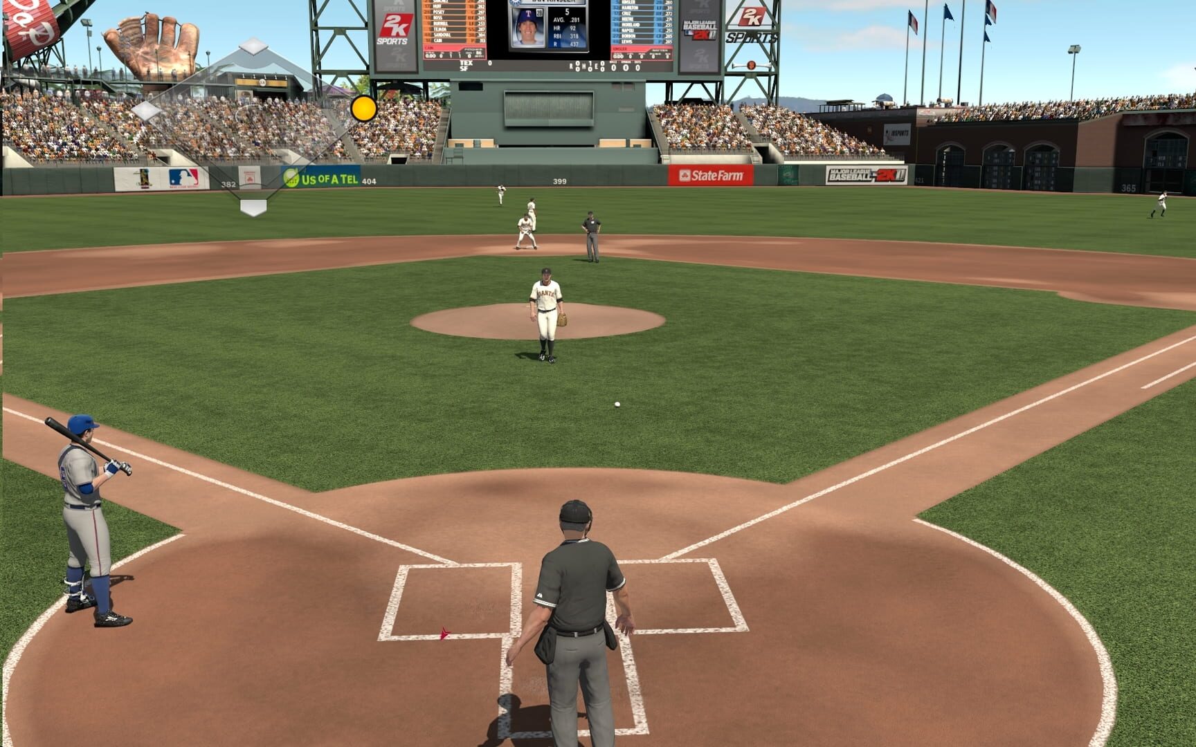 Screenshot for Major League Baseball 2K11