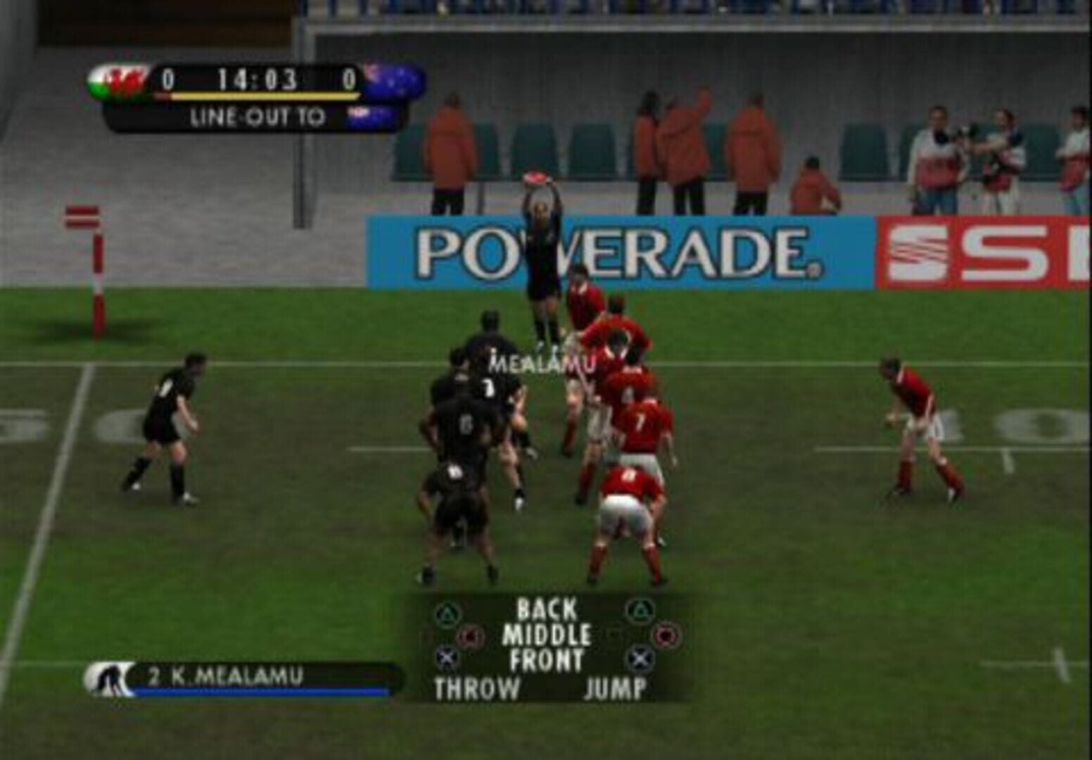 Screenshot for Rugby 08