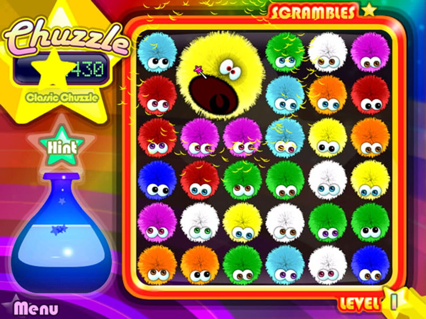 Screenshot for Chuzzle Deluxe