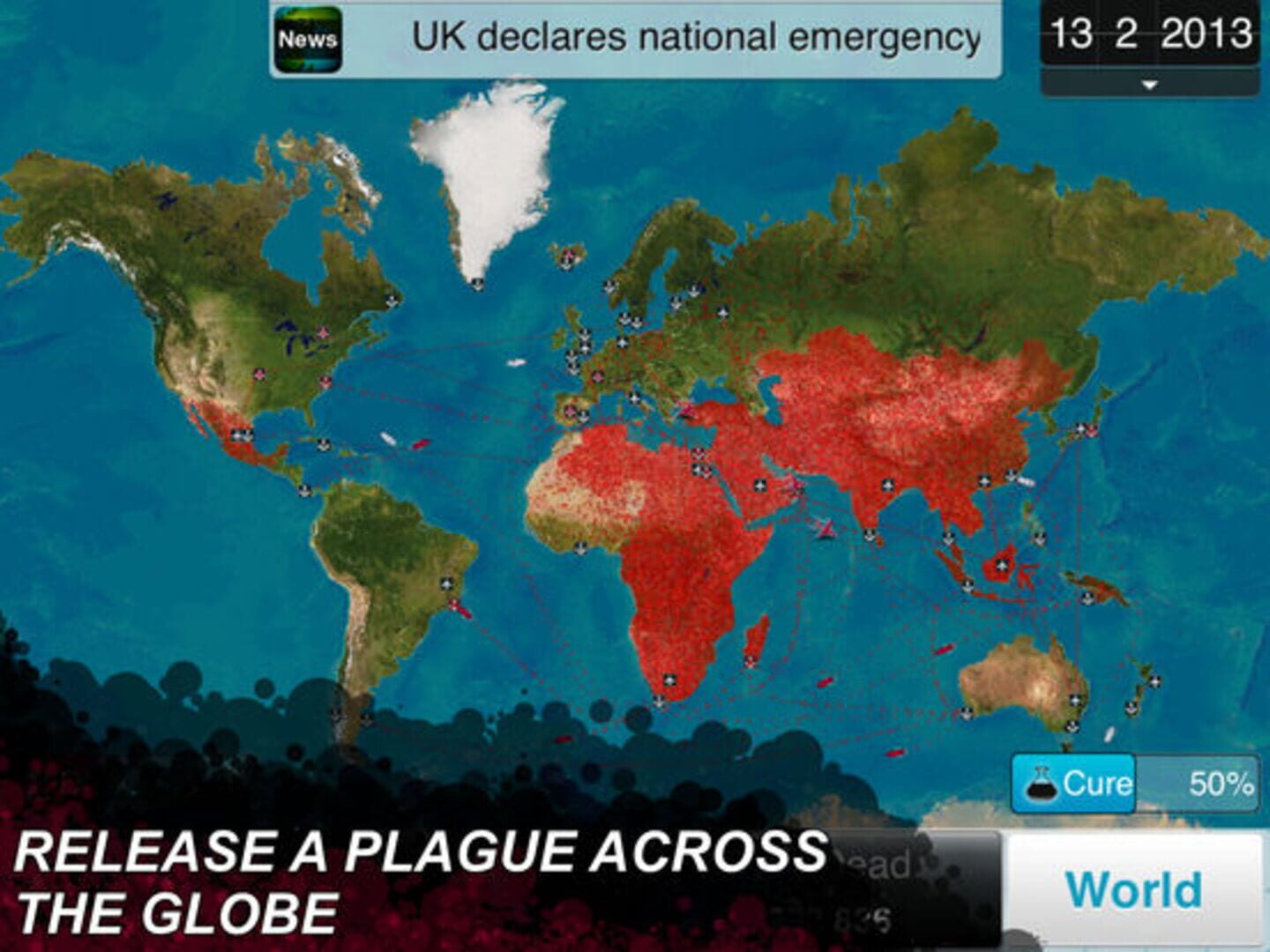 Screenshot for Plague Inc.