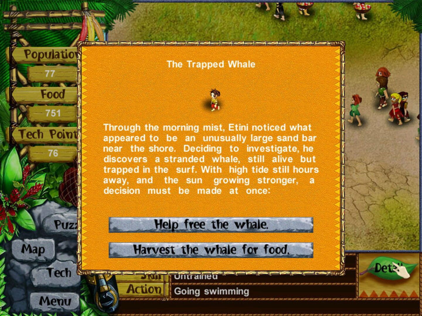 Screenshot for Virtual Villagers: A New Home