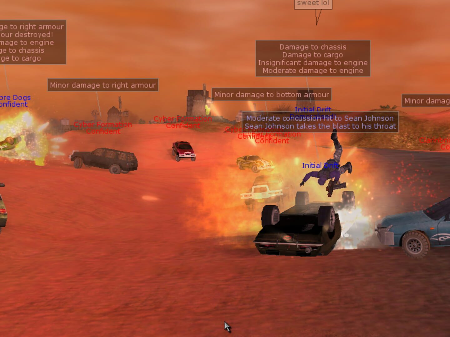 Screenshot for Darkwind: War on Wheels