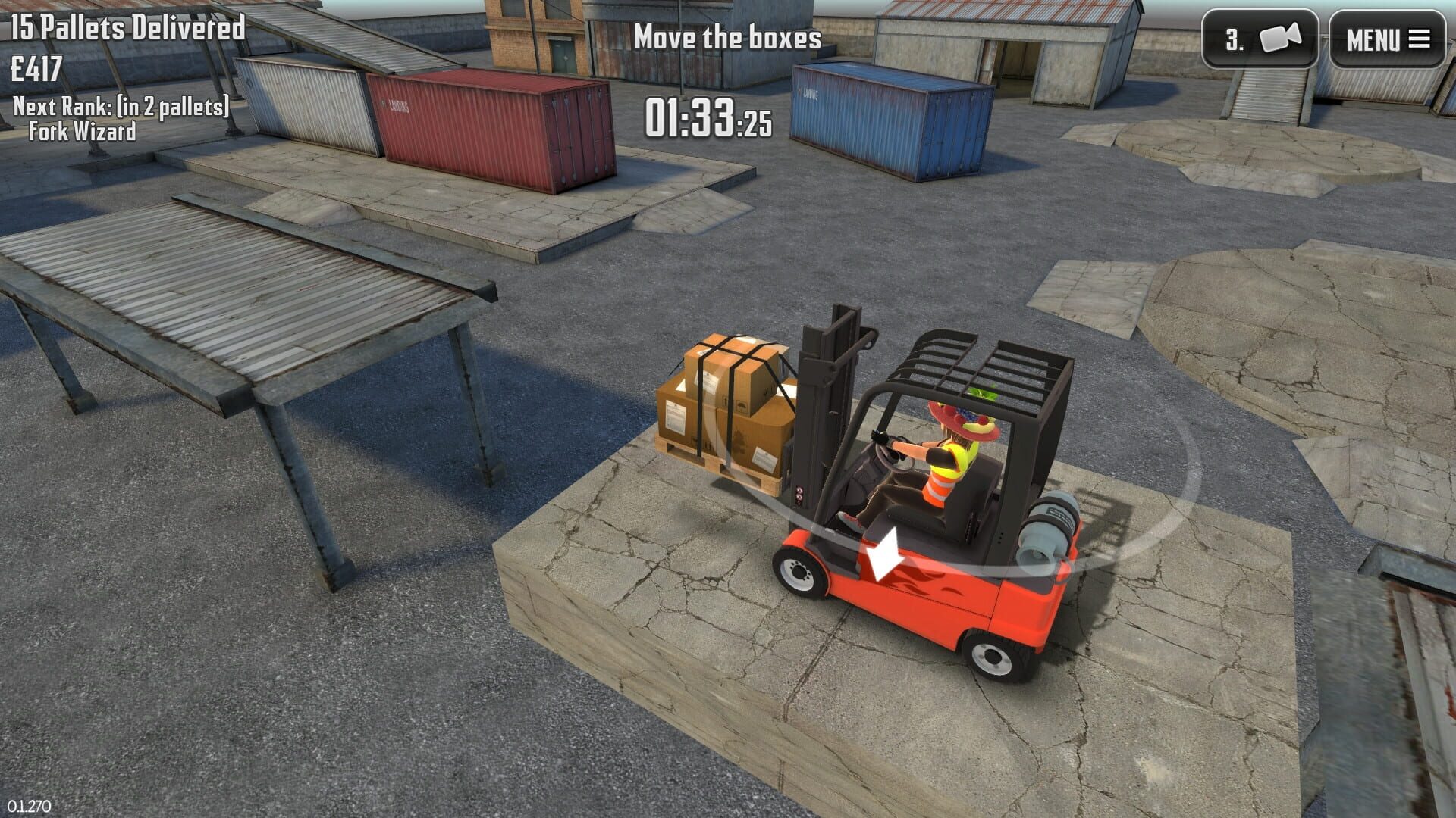 Screenshot for Extreme Forklifting 2