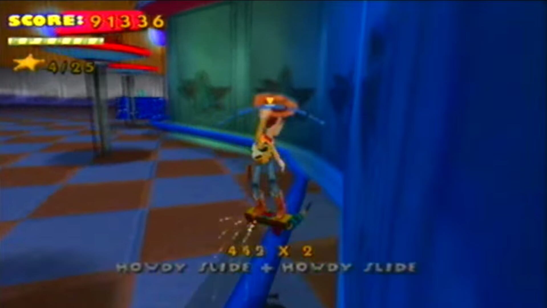 Screenshot for Disney's Extreme Skate Adventure