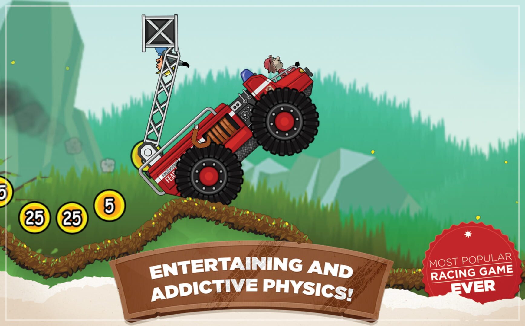 Screenshot for Hill Climb Racing