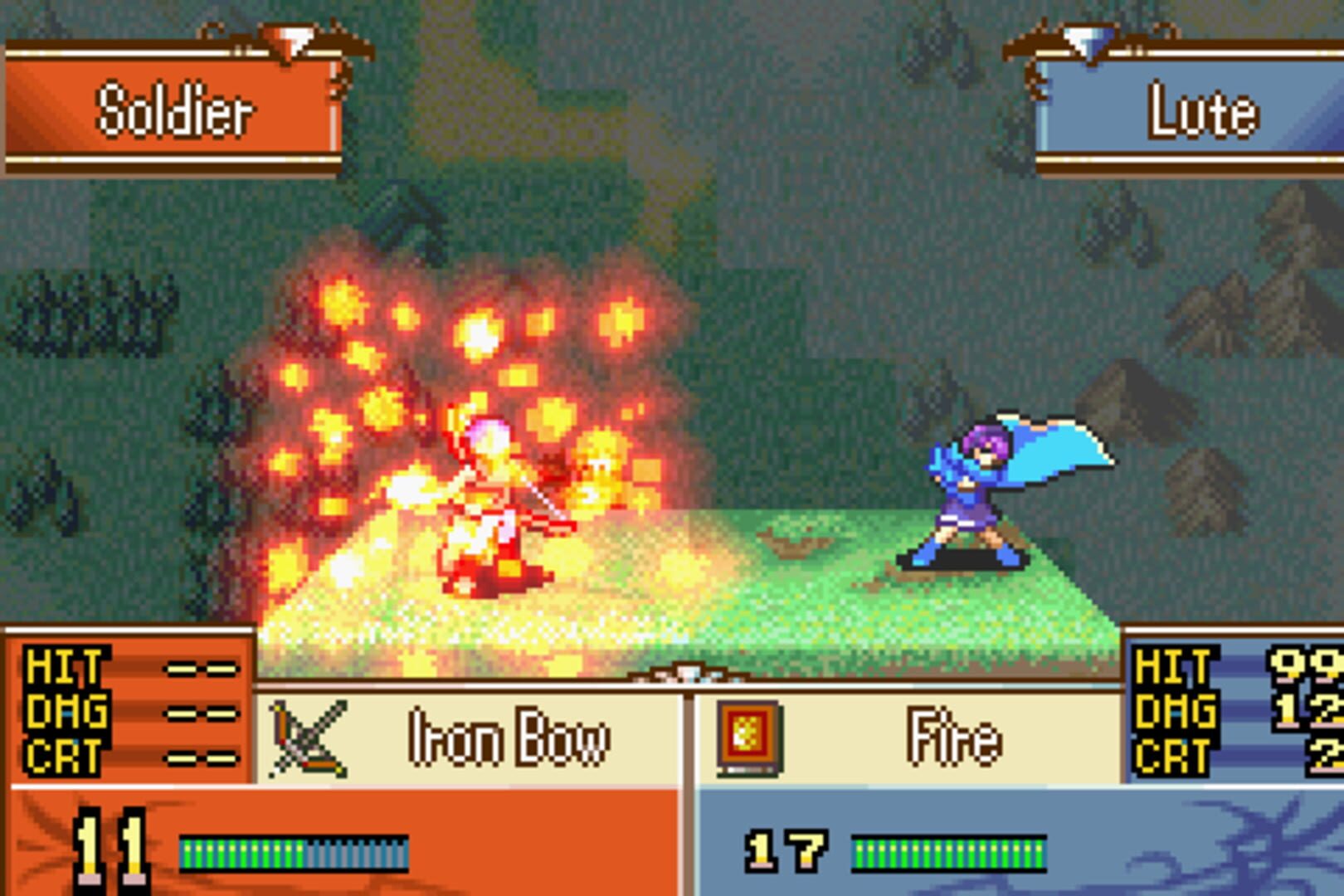 Screenshot for Fire Emblem: The Sacred Stones