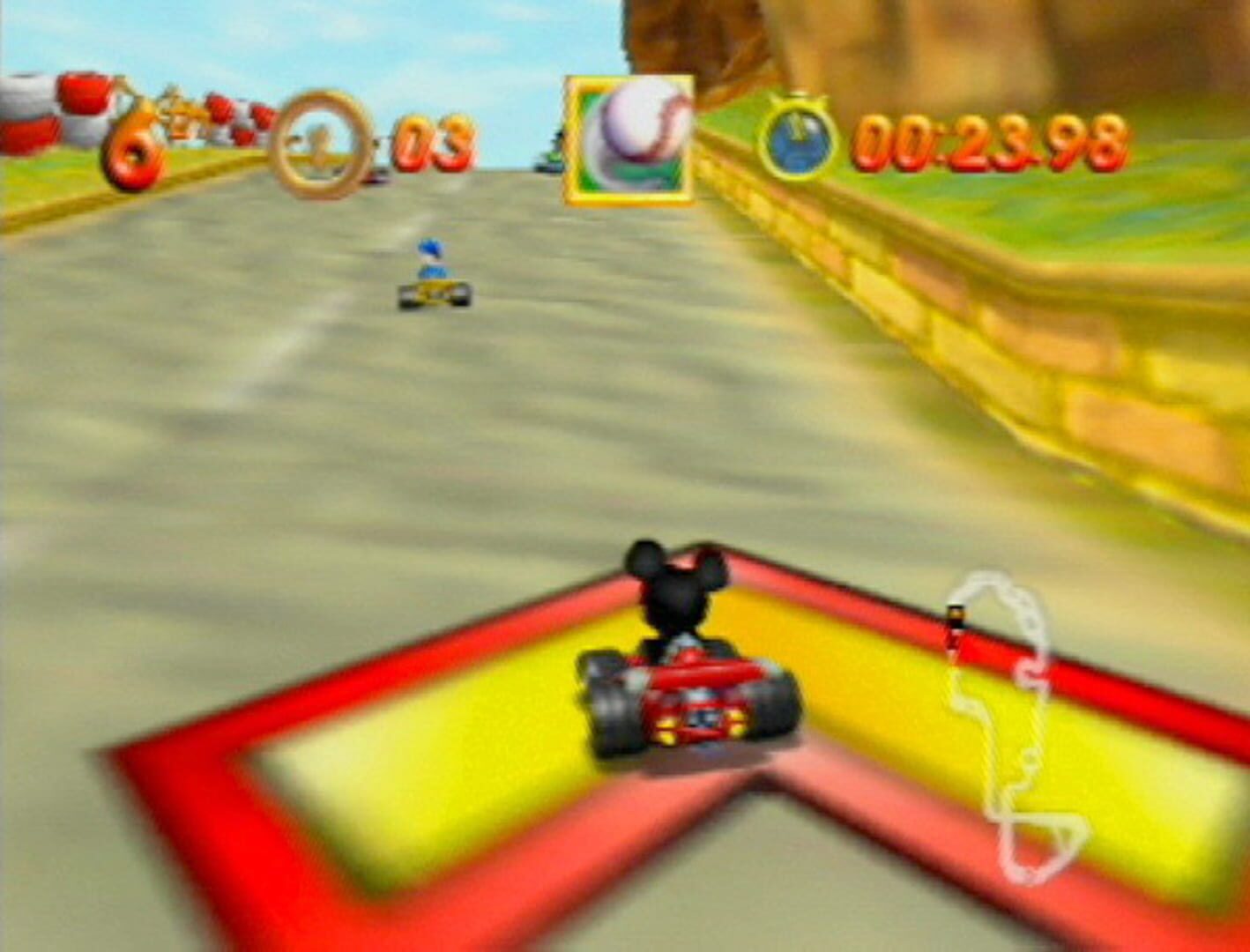 Screenshot for Mickey's Speedway USA