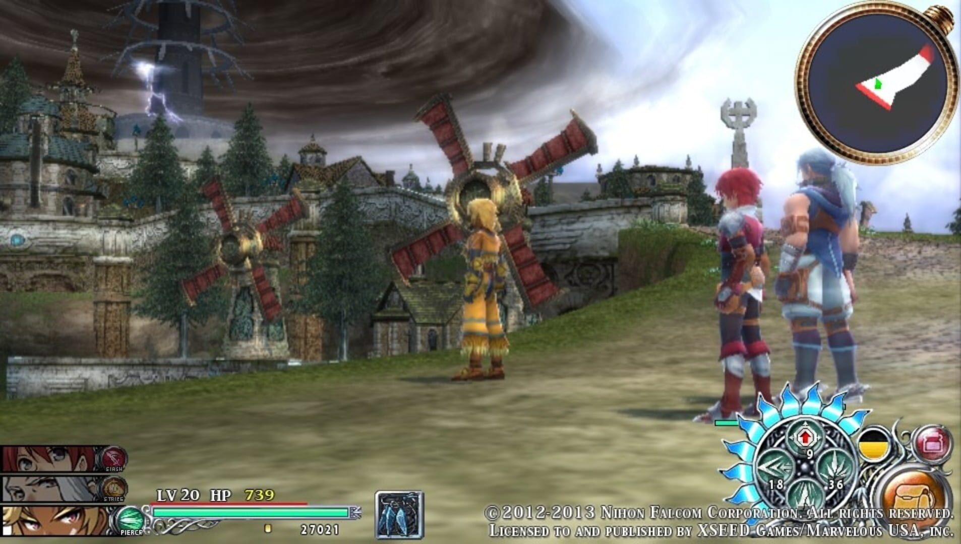 Screenshot for Ys: Memories of Celceta