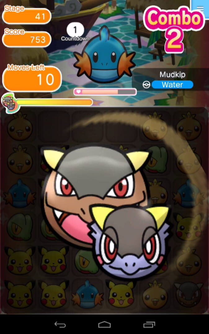 Screenshot for Pokémon Shuffle