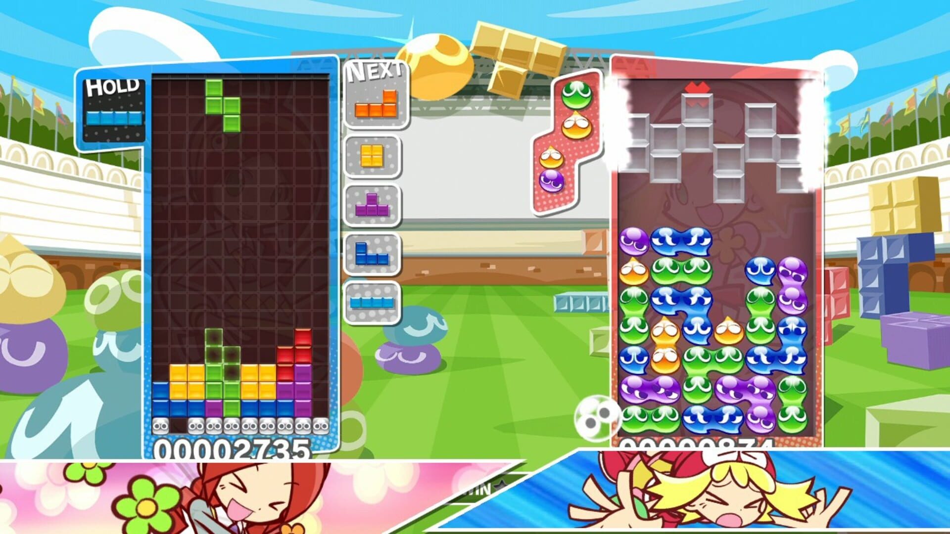 Screenshot for Puyo Puyo Tetris