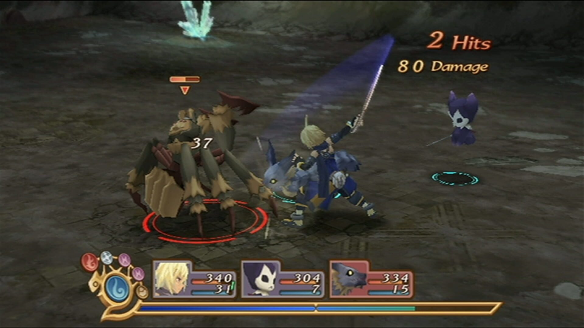 Screenshot for Tales of Symphonia: Dawn of the New World