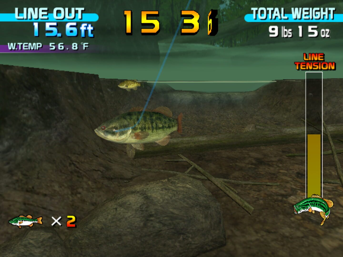 Screenshot for Sega Bass Fishing