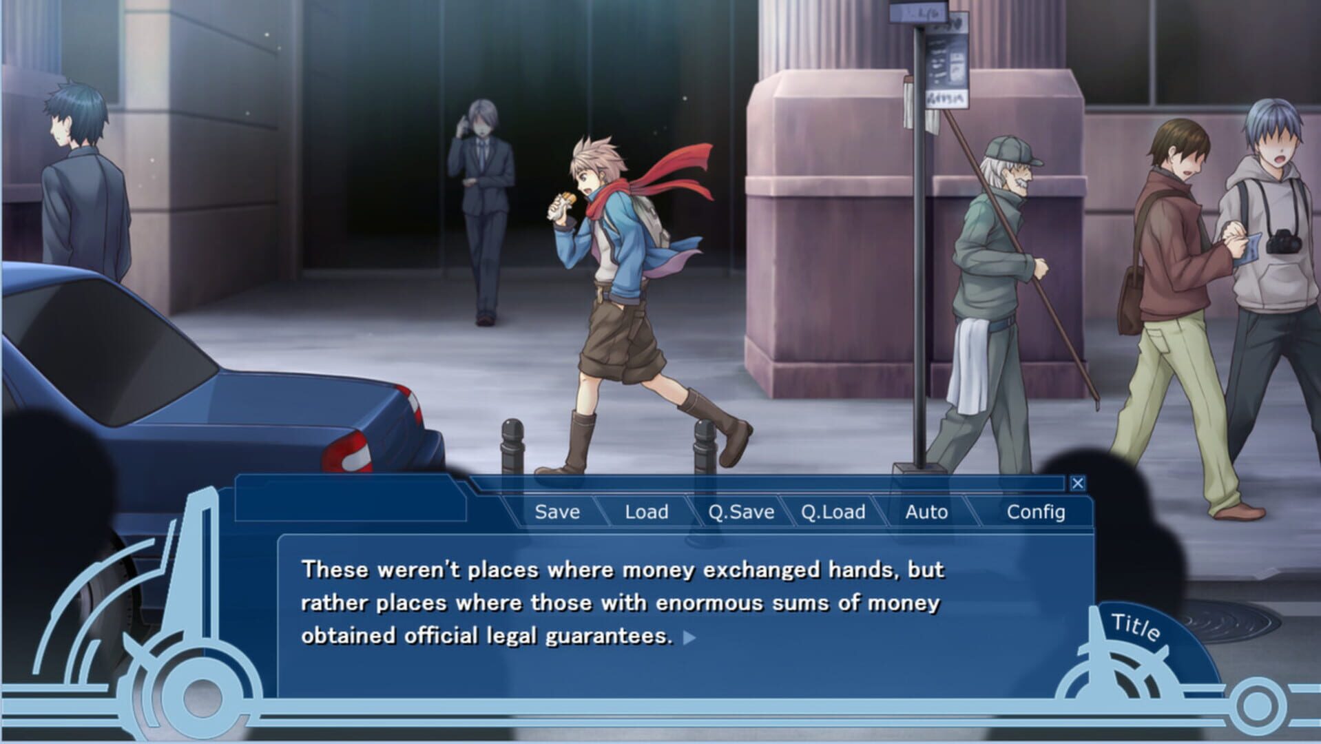 Screenshot for World End Economica: Episode.01