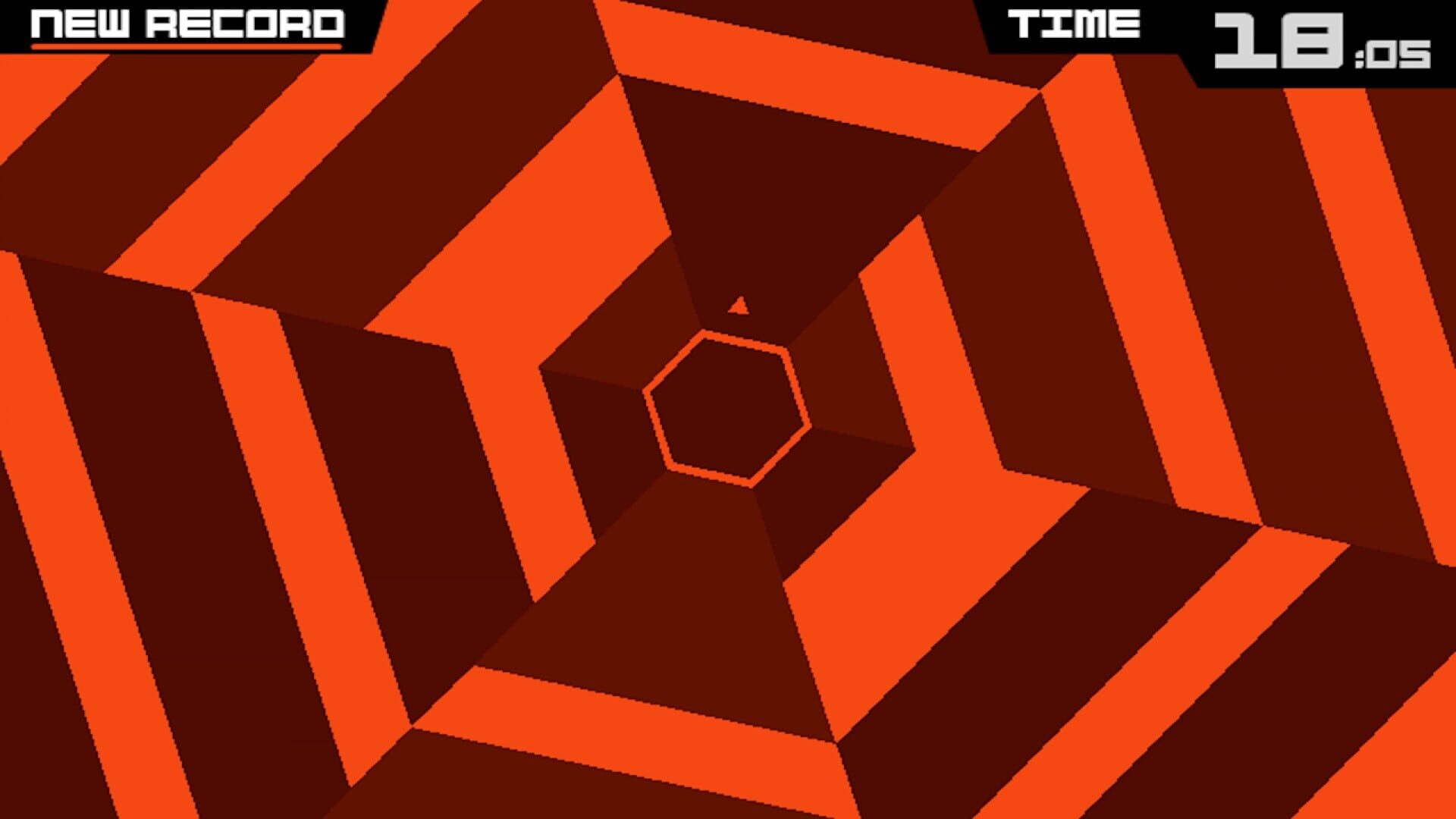 Screenshot for Super Hexagon