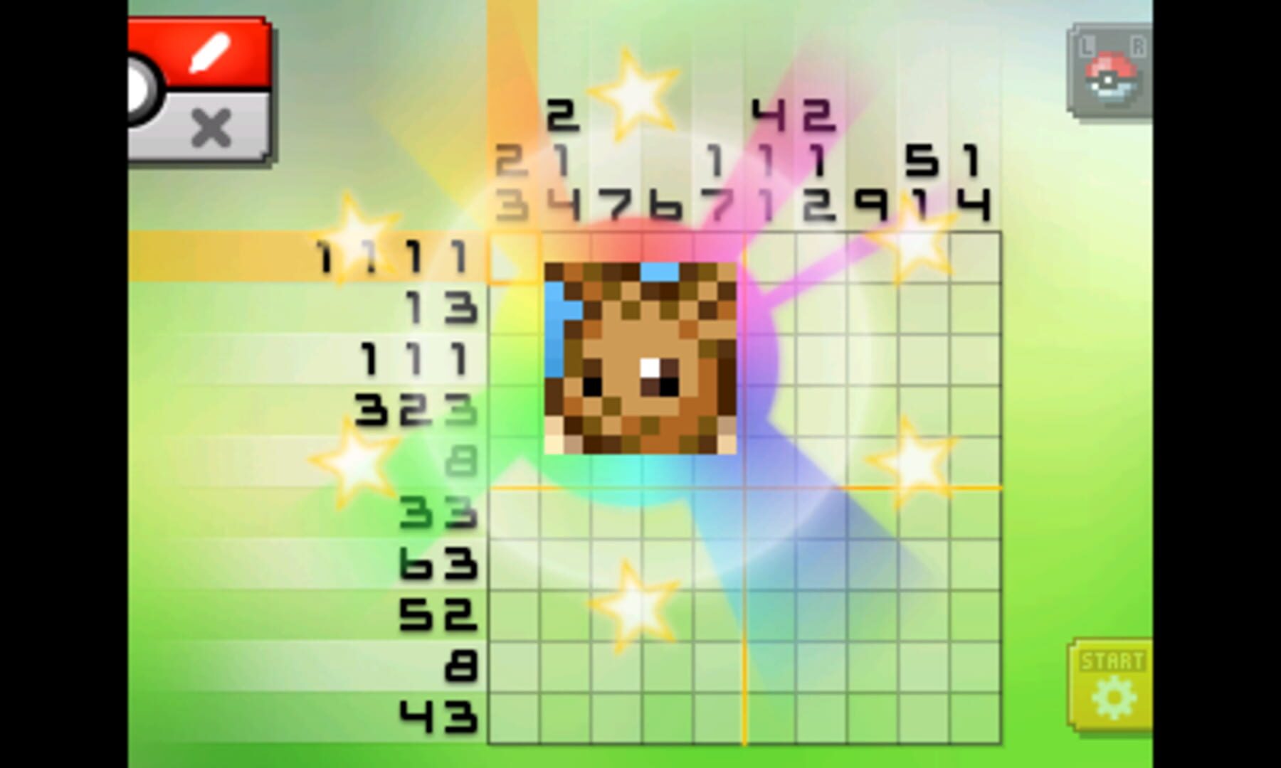Screenshot for Pokémon Picross