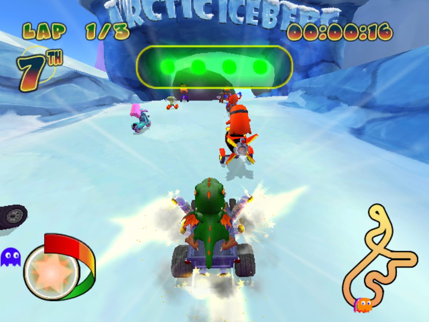 Screenshot for Pac-Man World Rally