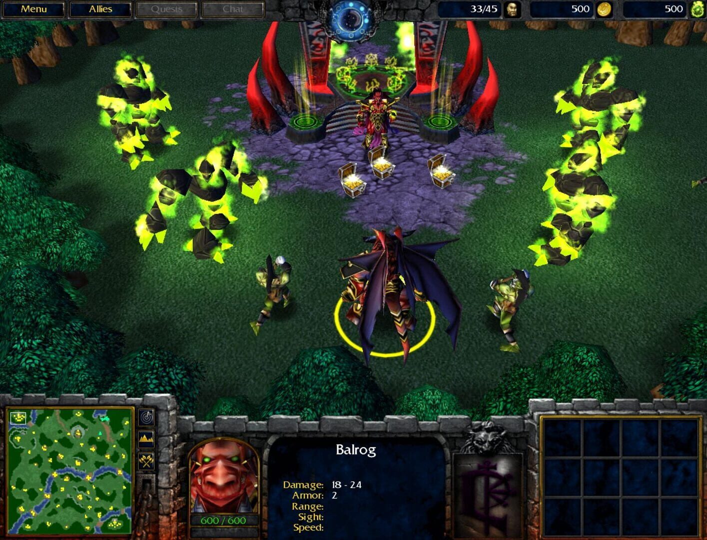 Screenshot for Warcraft III: Reign of Chaos