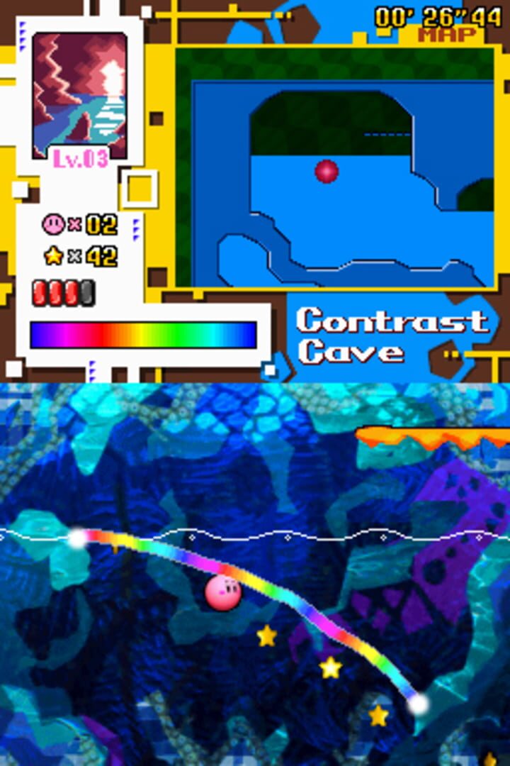 Screenshot for Kirby: Canvas Curse