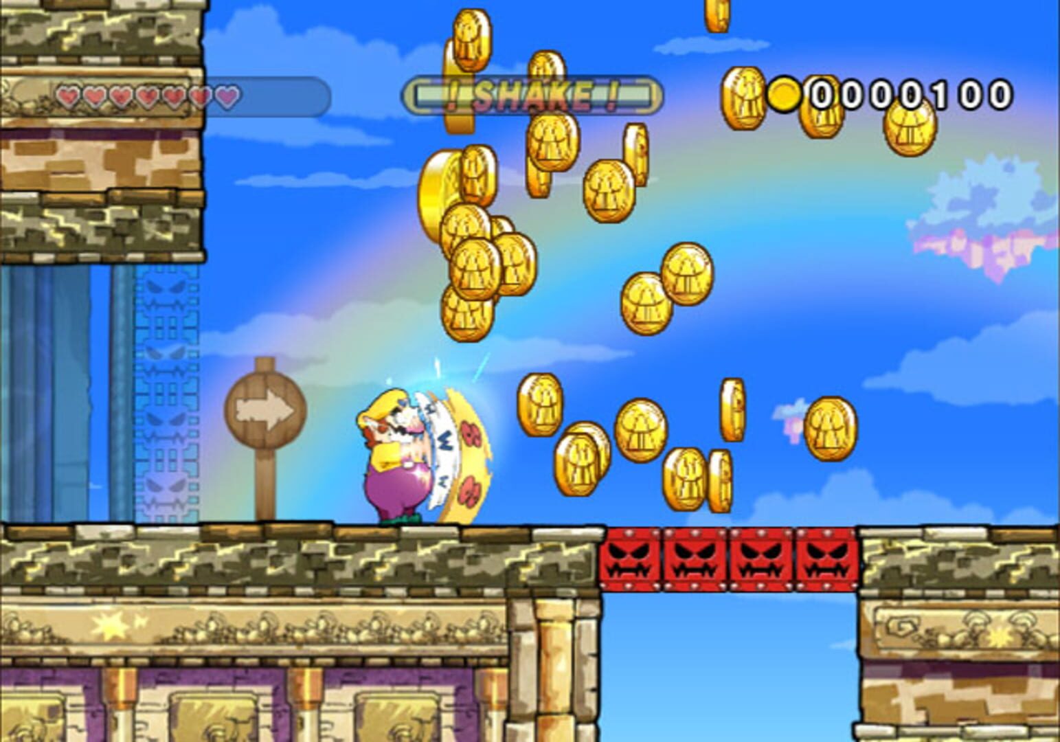Screenshot for Wario Land: Shake It!