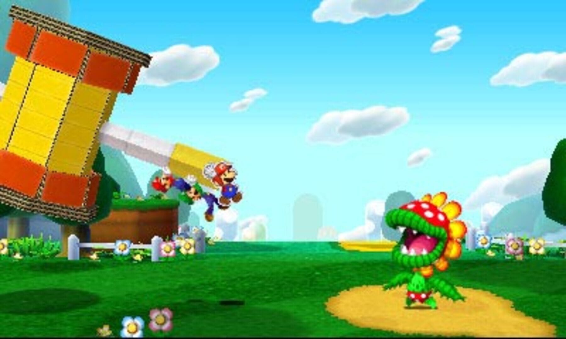 Screenshot for Mario & Luigi: Paper Jam