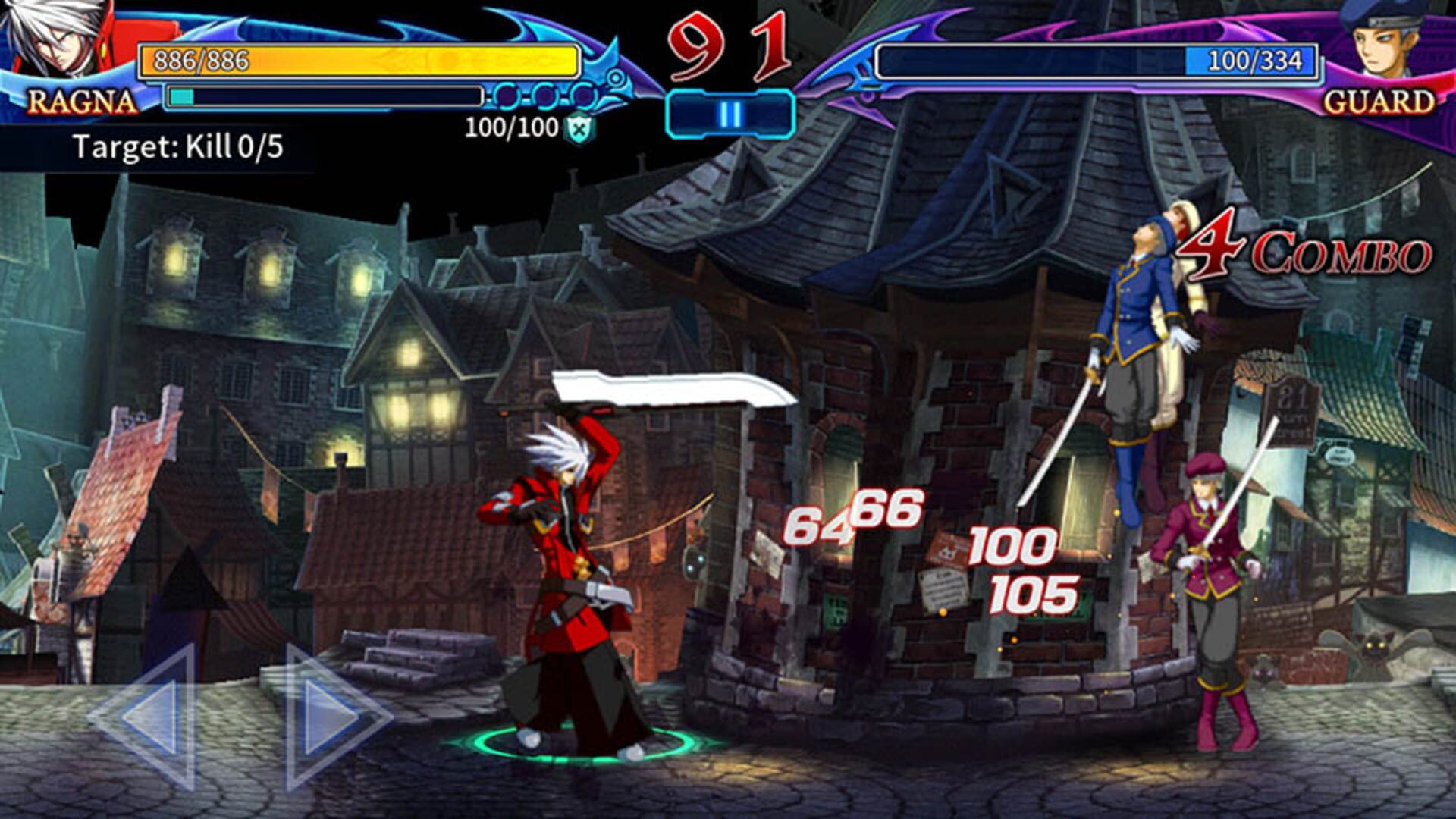 Screenshot for BlazBlue Revolution Reburning