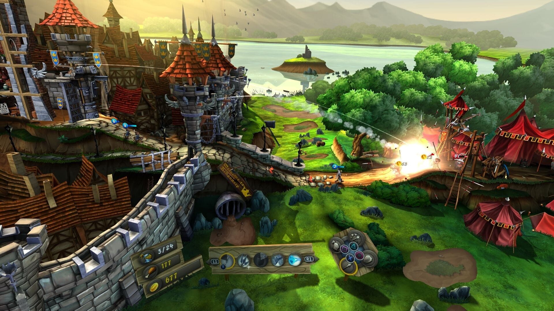 Screenshot for CastleStorm VR