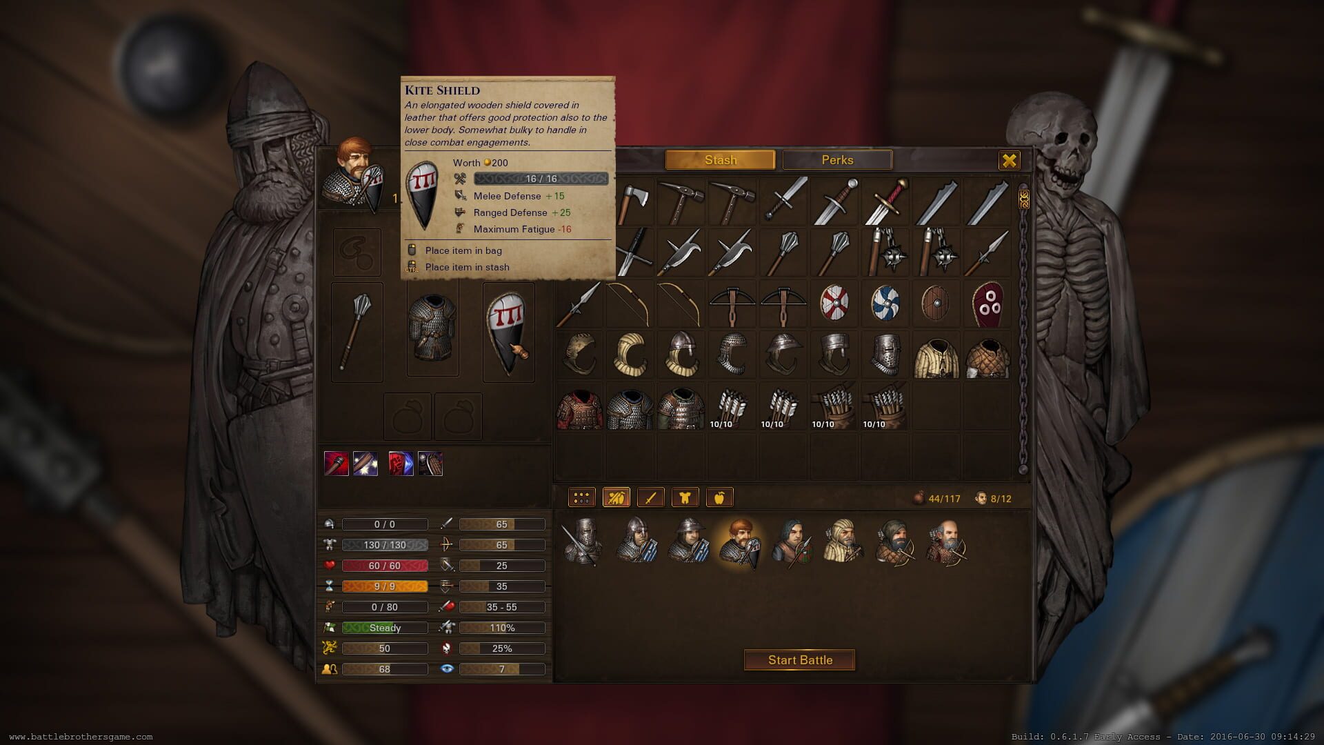Screenshot for Battle Brothers