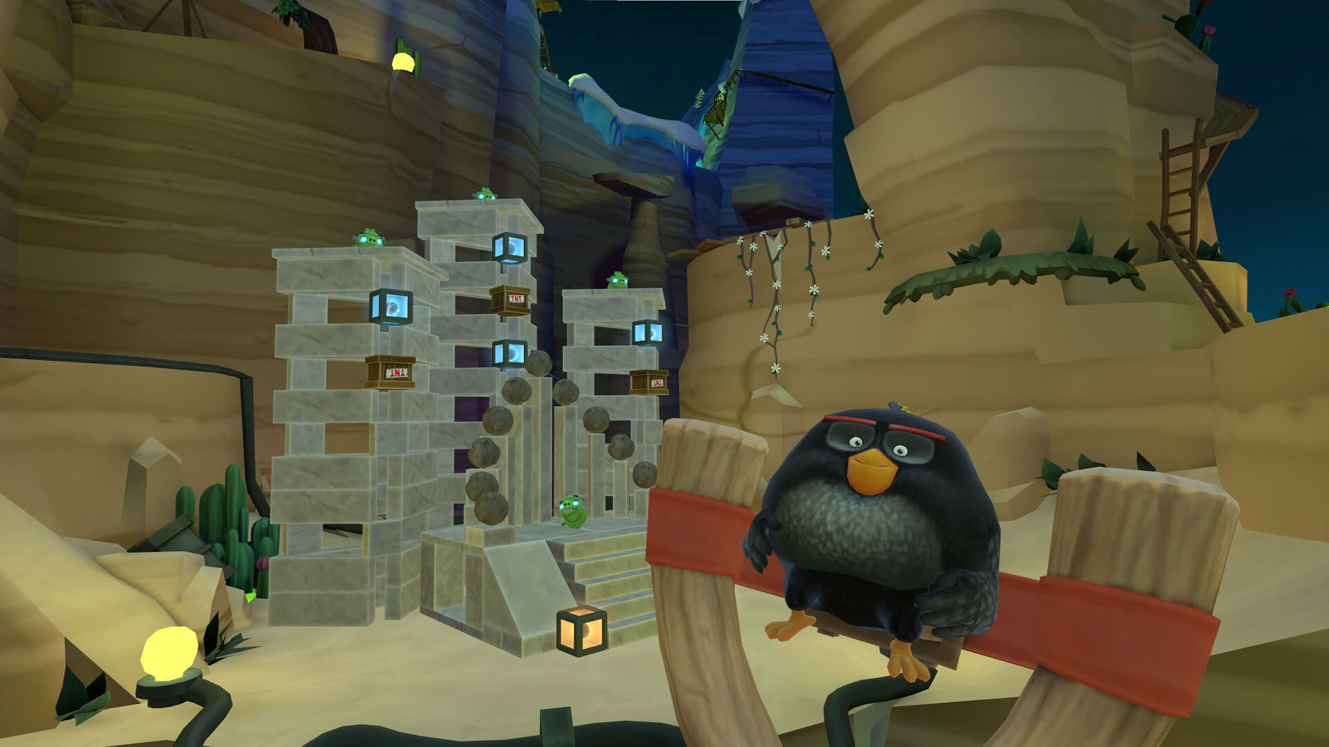 Screenshot for Angry Birds VR: Isle of Pigs