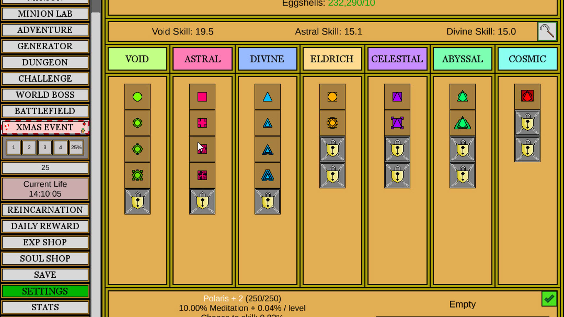 Screenshot for Wizard and Minion Idle