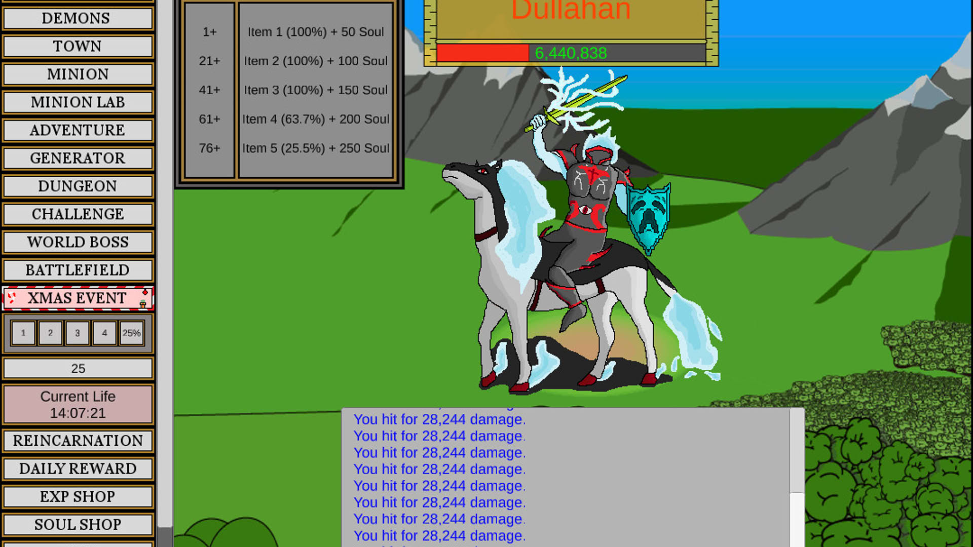 Screenshot for Wizard and Minion Idle