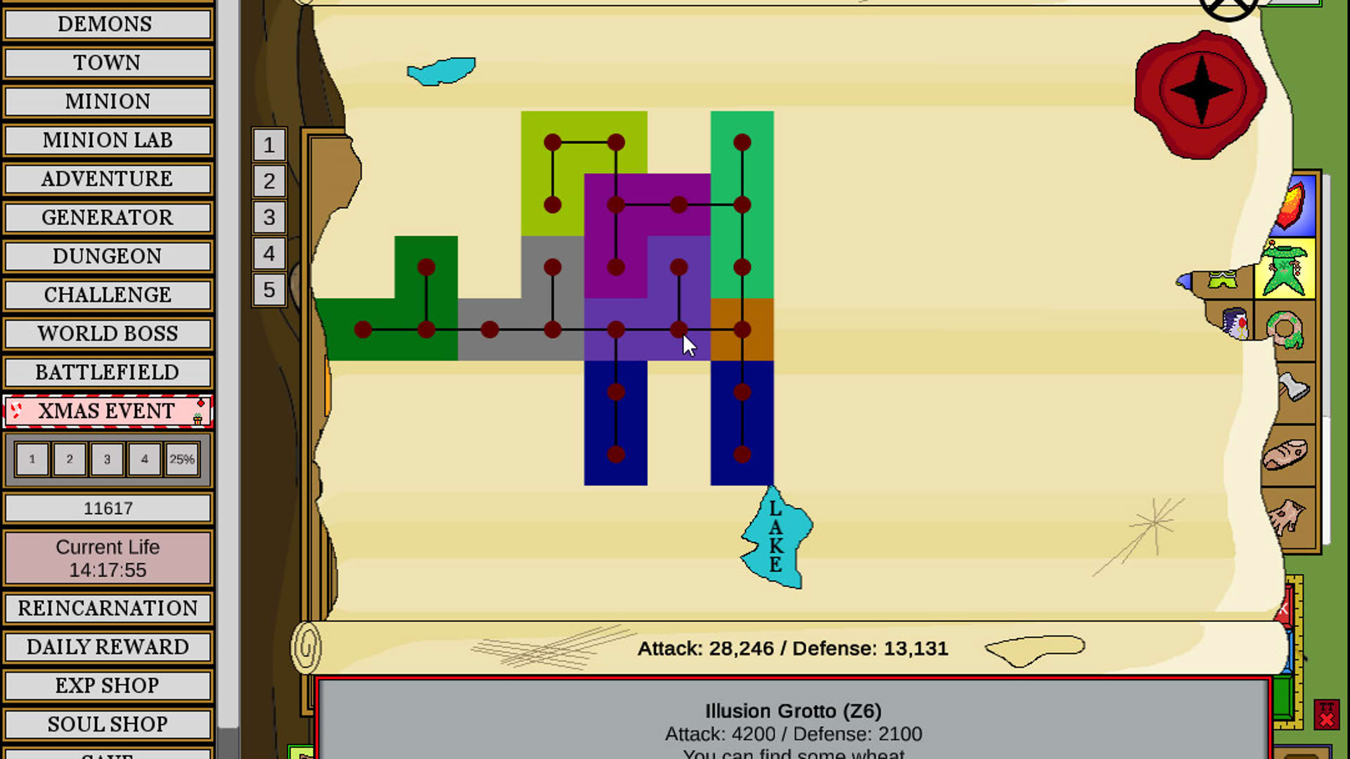 Screenshot for Wizard and Minion Idle