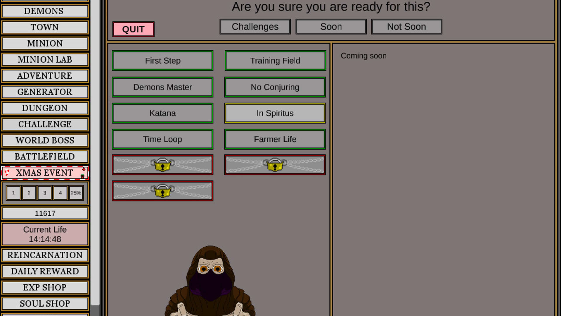 Screenshot for Wizard and Minion Idle