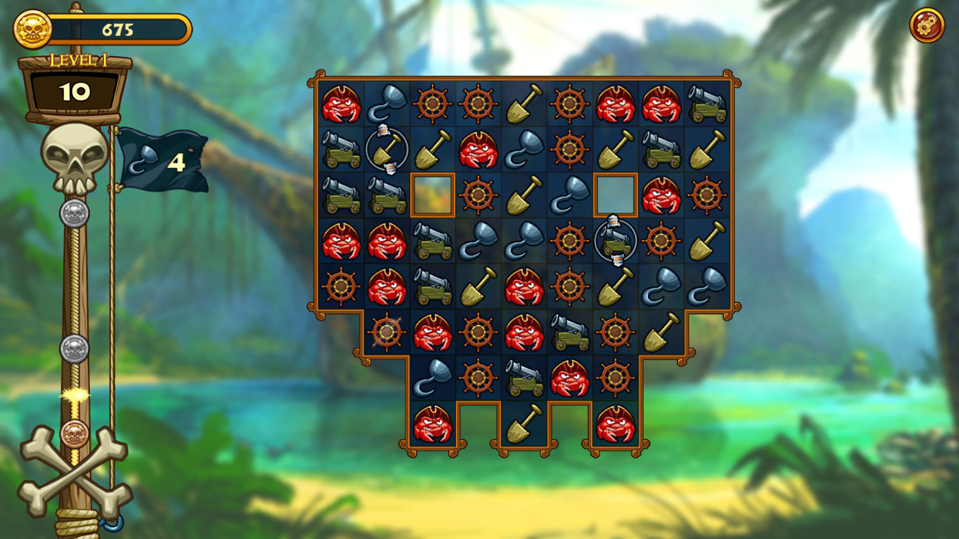 Screenshot for Match Three Pirates! Heir to Davy Jones