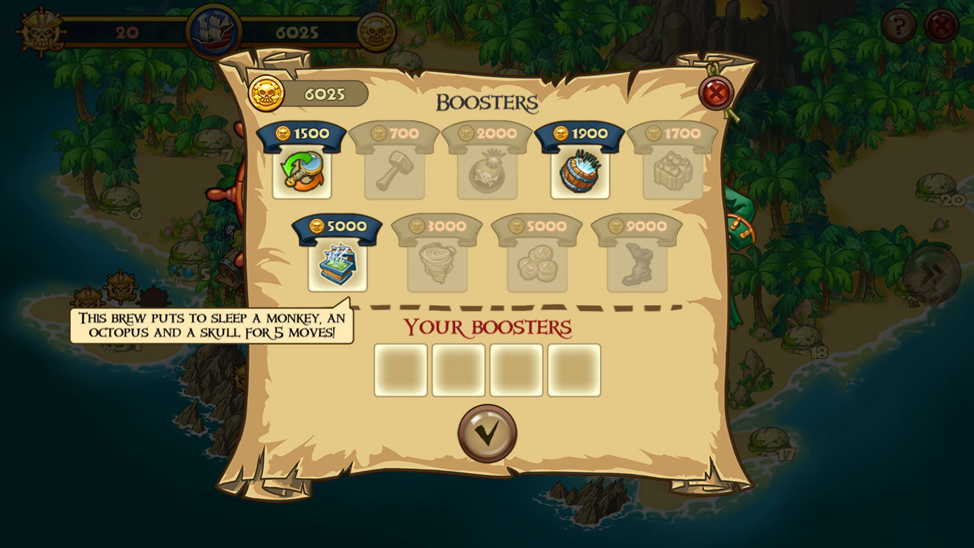 Screenshot for Match Three Pirates! Heir to Davy Jones