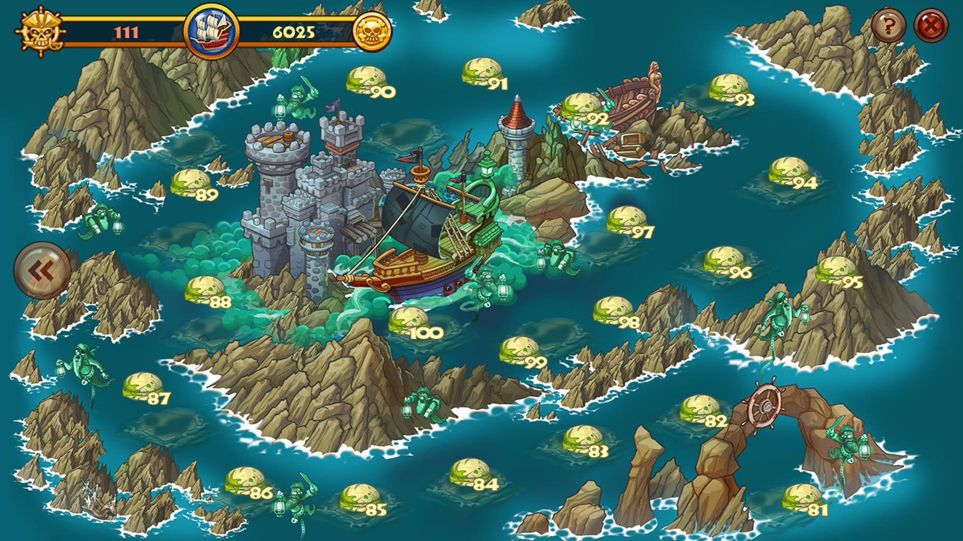 Screenshot for Match Three Pirates! Heir to Davy Jones