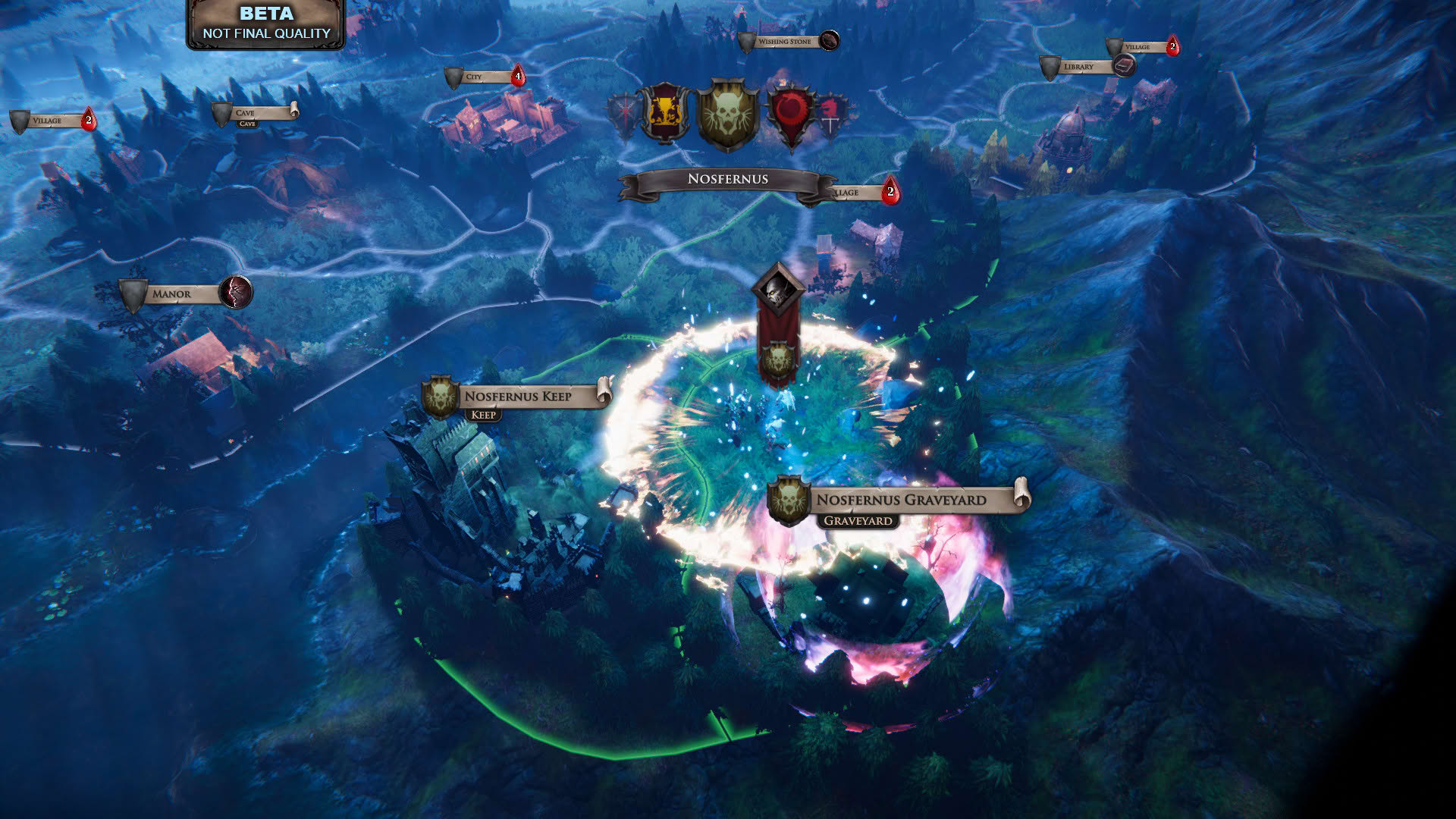 Screenshot for Immortal Realms: Vampire Wars