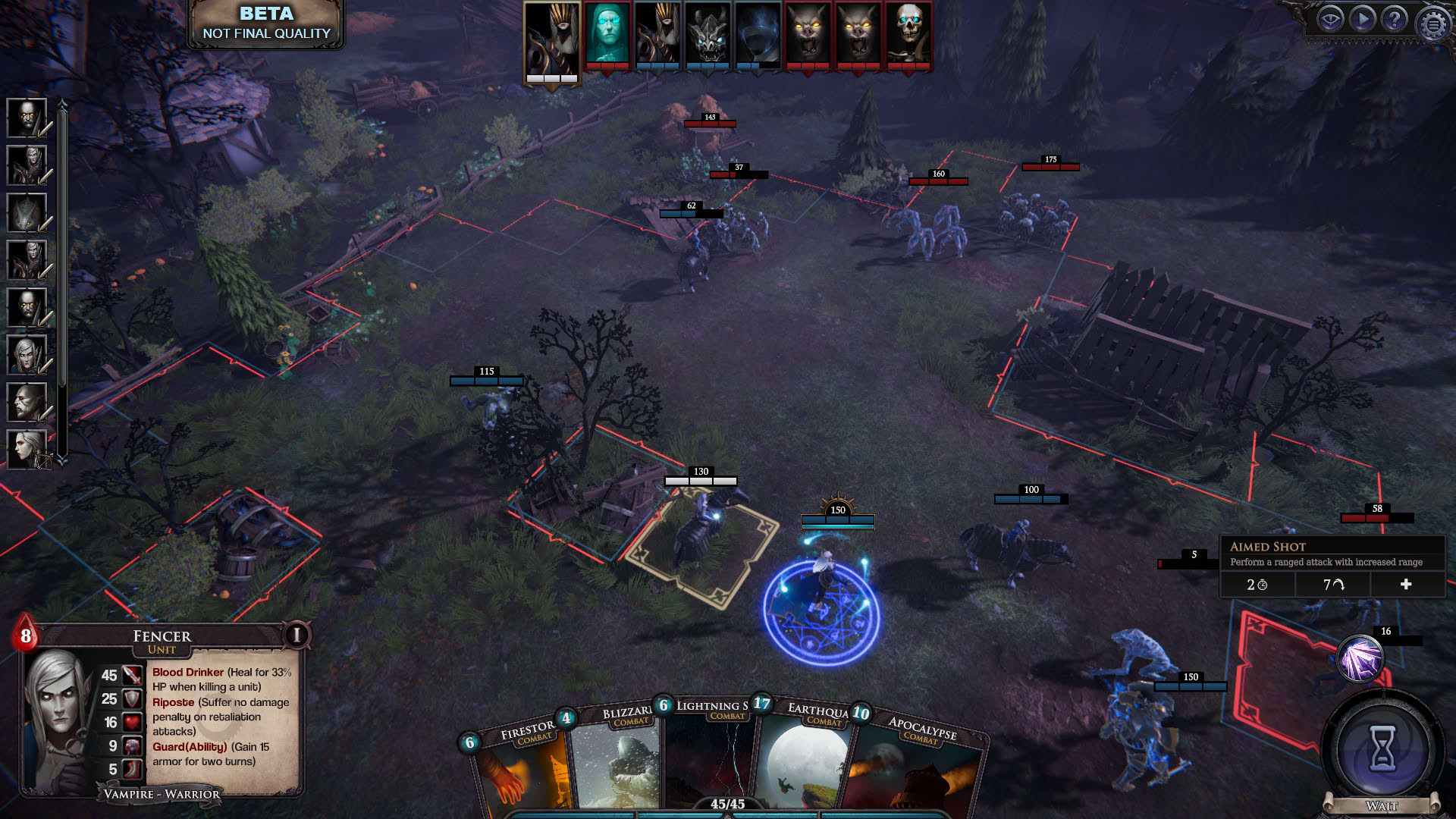 Screenshot for Immortal Realms: Vampire Wars