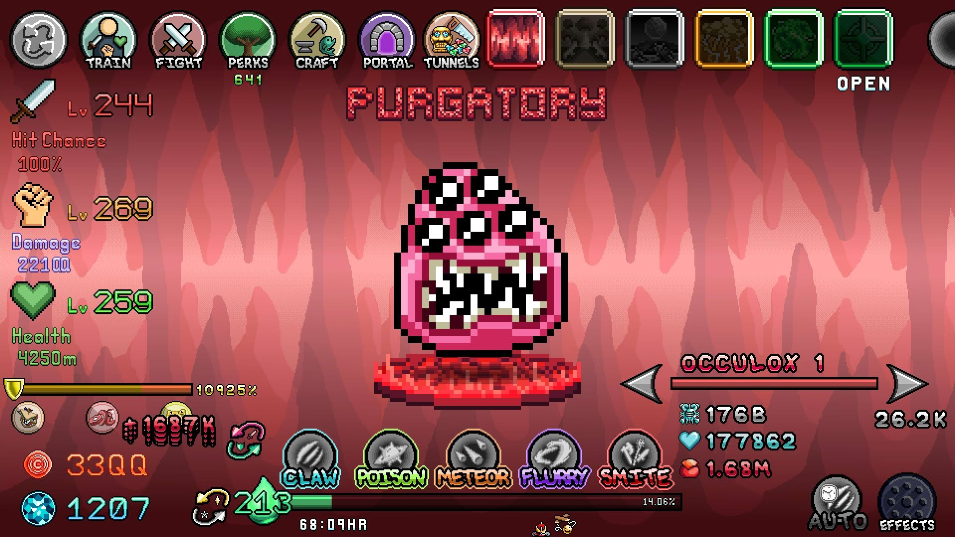 Screenshot for Idle Skilling