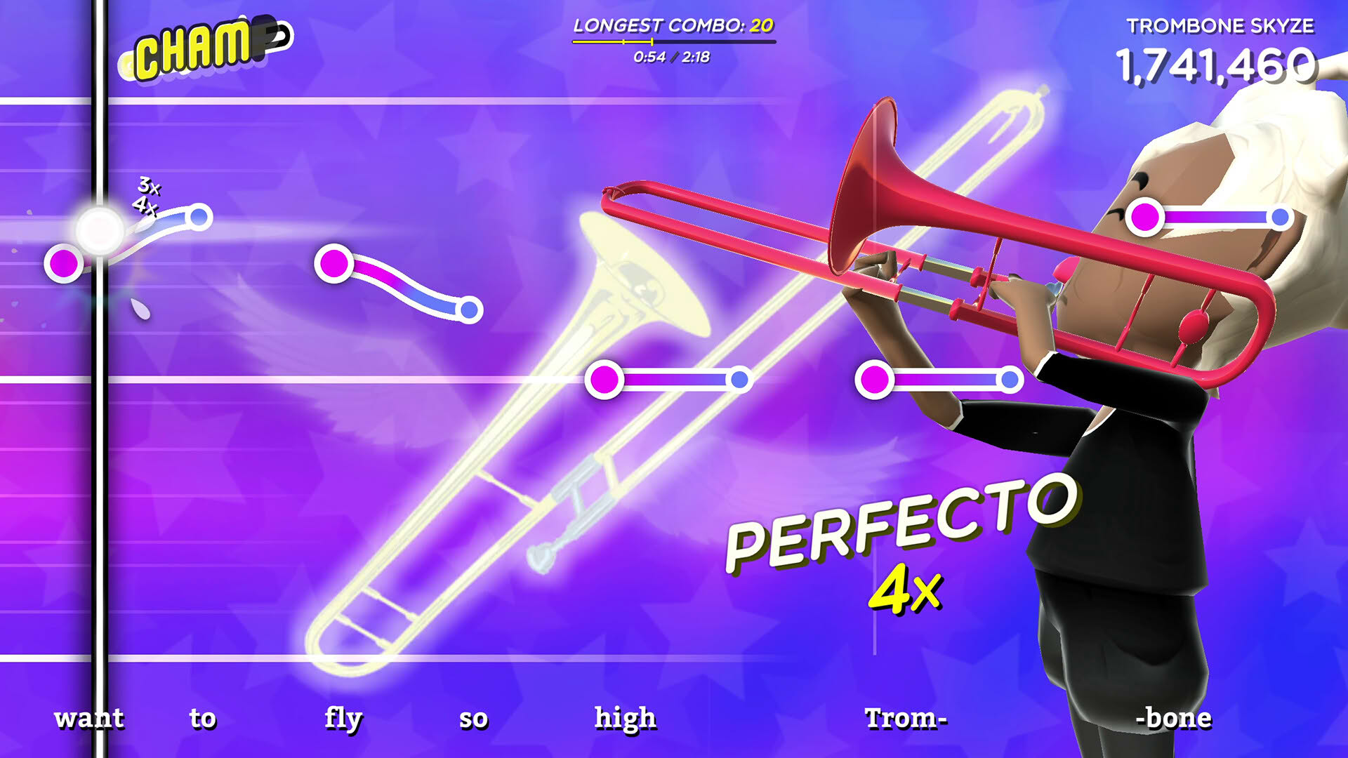 Screenshot for Trombone Champ